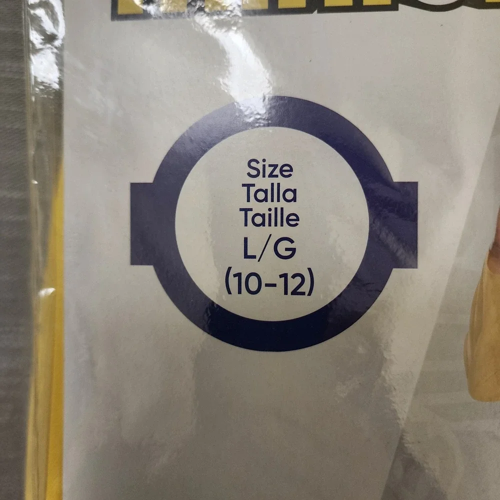 Minions Bob Child Costume Disguise Illumination Yellow Blue Large 10-12 New